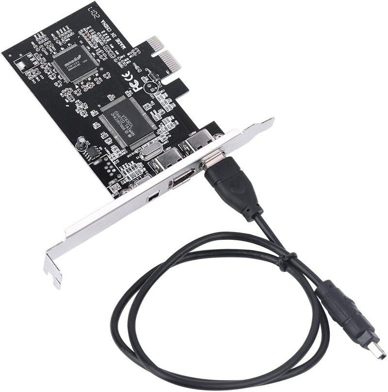 PCI-E-Controllerkarte, 1-spurige PCI-E PCI Express FireWire 1394a IEEE 1394-Controllerkarte 2,5 Gbit