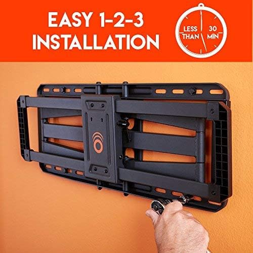 ECHOGEAR Full Motion TV-Wandhalterung für die meisten 106,7-203,2 cm LED, LCD, OLED und Plasma Ferns
