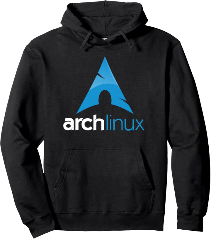 Arch Linux T-Shirt mit Tagline und Logo Open Source Os Tee Pullover Hoodie