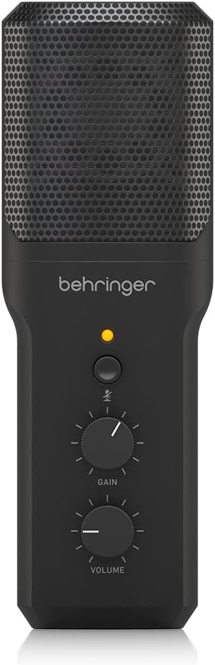 Behringer BU200 Premium-USB-Kondensatormikrofon mit Nierencharakteristik