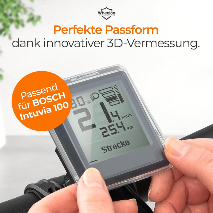 2er Set Transparente Schutzhüllen für Bosch LED Remote & Intuvia 100 I Ebike Display Schutzhülle I E