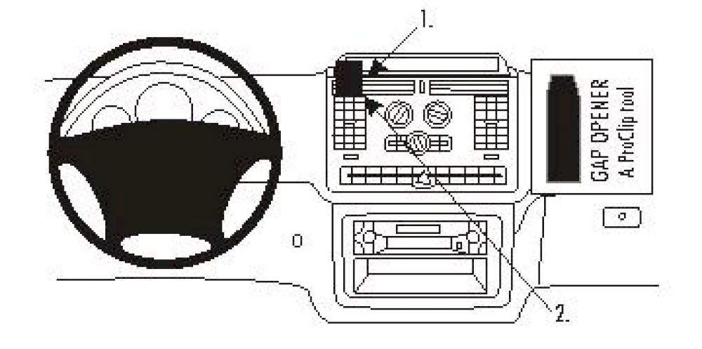 Brodit 853364 ProClip Halterung