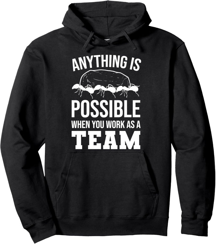 Entomologist Insect Ameisen Motivational Teamwork Pullover Hoodie