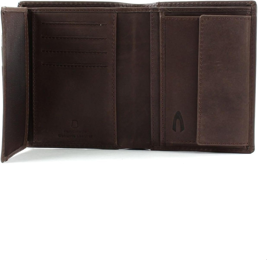camel active bags Thai Herren Geldbörse RFID Hochformat Leder Mittelgross Cognac cognac 9,5 x 2 x 12