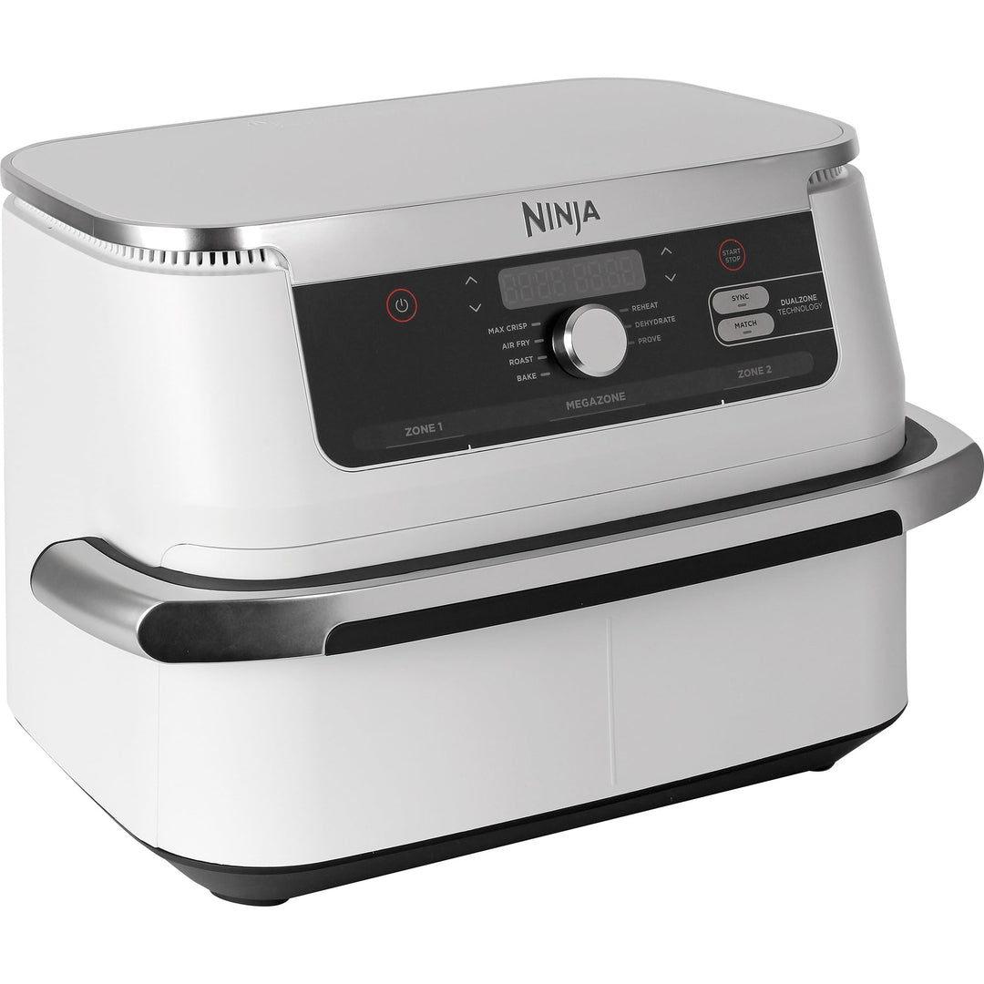Ninja AF500EUWH Foodi FlexDrawer Heissluft-Fritteuse weiss
