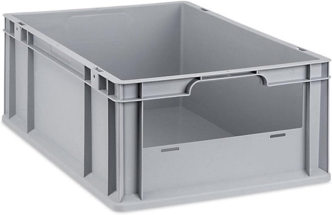 SparSet 5x Eurobox NextGen Insight | HxBxT 22x40x60cm | 44 Liter | Front offen | Eurobehälter, Trans