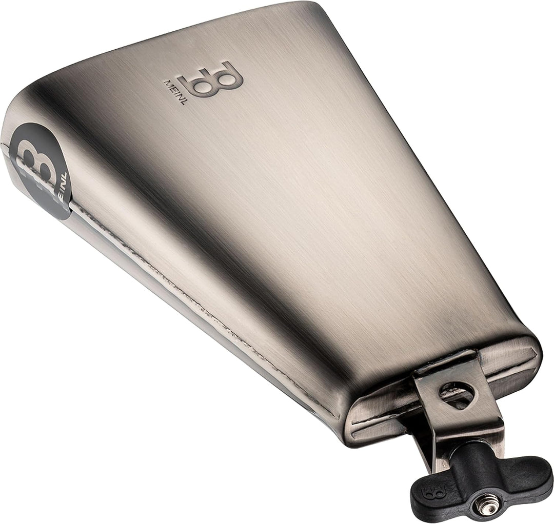 Meinl Percussion STB80S Cowbell, Steel Finish Modell, 20,32 cm (8 Zoll) big mouth, steel
