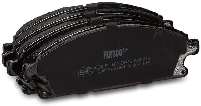 Ferodo FDB1263 PREMIER Bremsbelagsatz, Scheibenbremse (4 Stück)