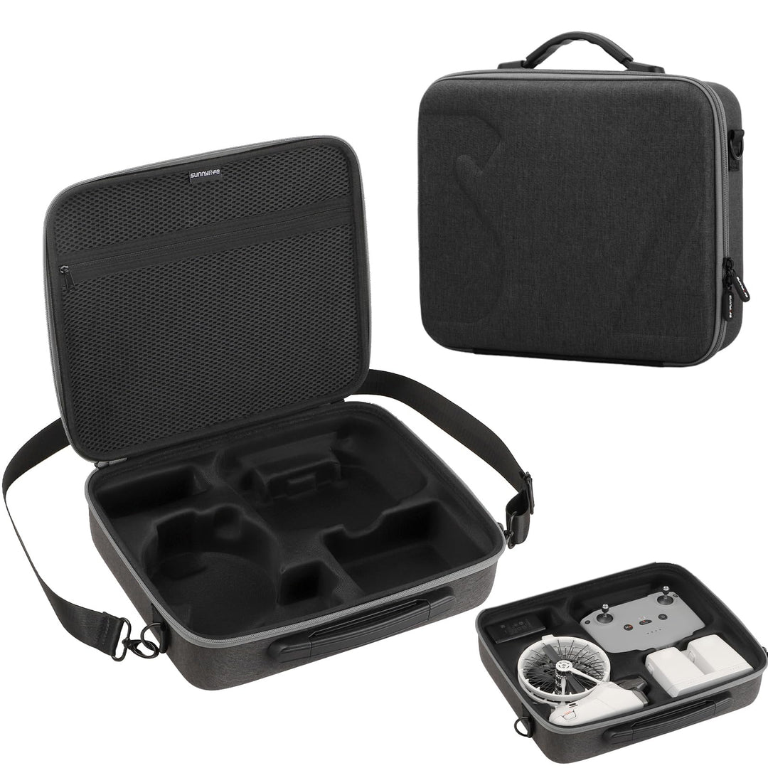 SYACHI Drohne Tasche für DJI Flip, Tragbare PU wasserdichte Case mit Schultergurt Tasche für DJI FLI