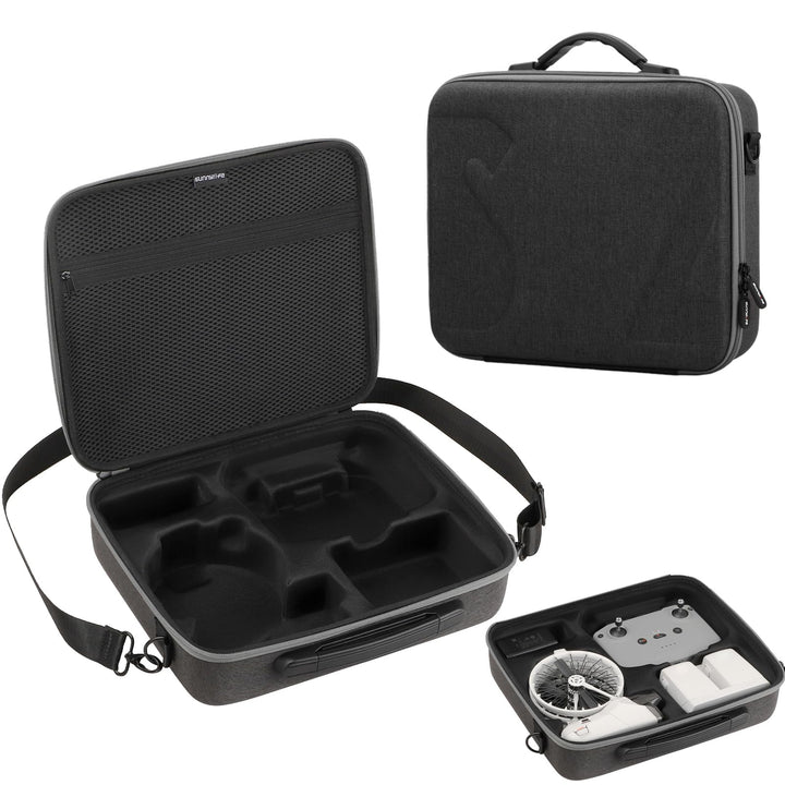 SYACHI Drohne Tasche für DJI Flip, Tragbare PU wasserdichte Case mit Schultergurt Tasche für DJI FLI
