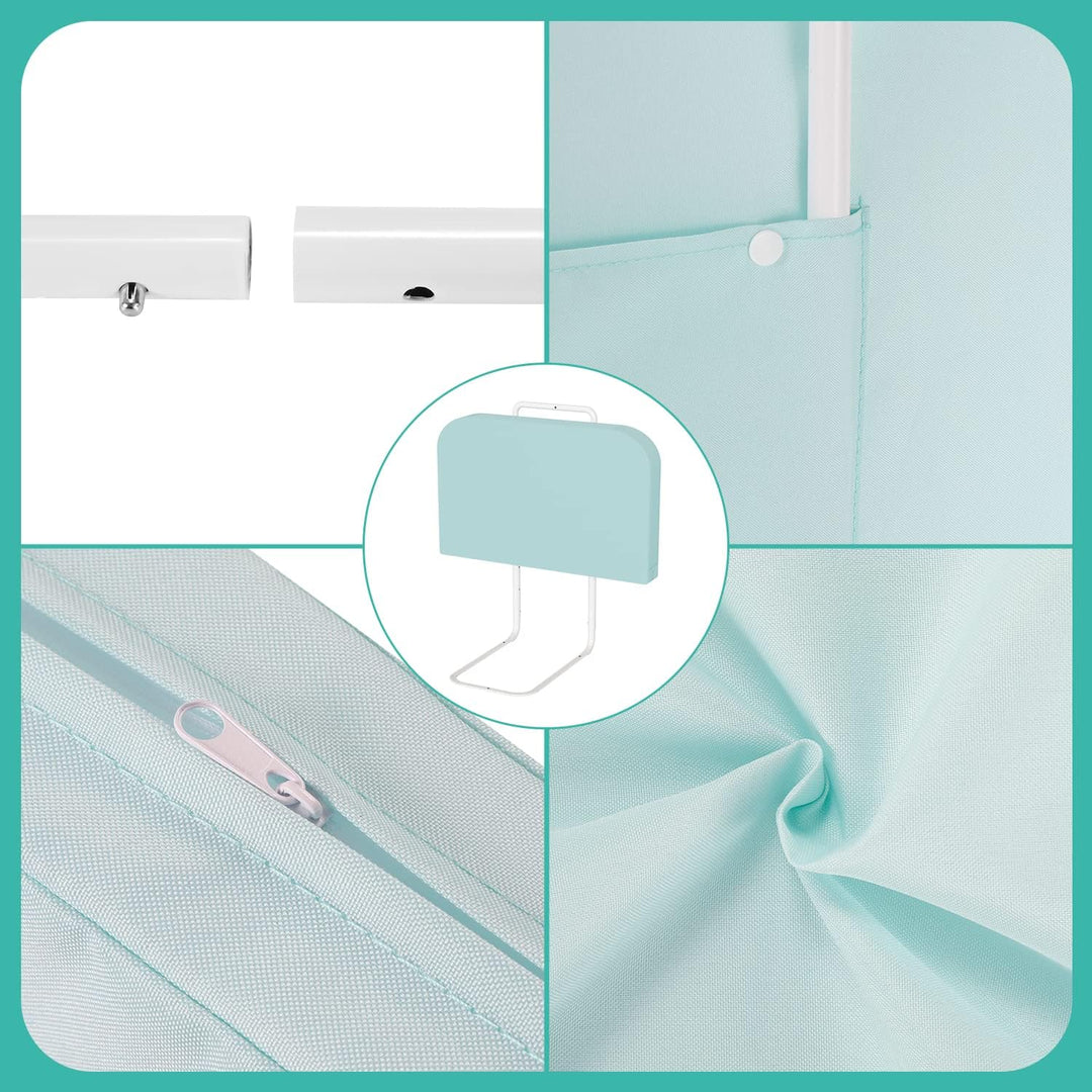 Tubiaz Bettgitter rausfallschutz Bett 60cm 5-Loch Höhenverstellbar Bettschutzgitter für Kinder Bett
