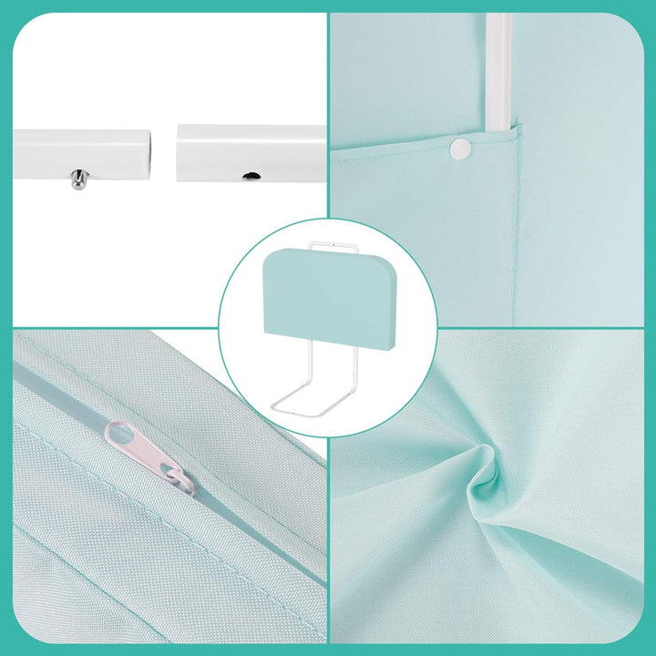 Tubiaz Bettgitter rausfallschutz Bett 60cm 5-Loch Höhenverstellbar Bettschutzgitter für Kinder Bett
