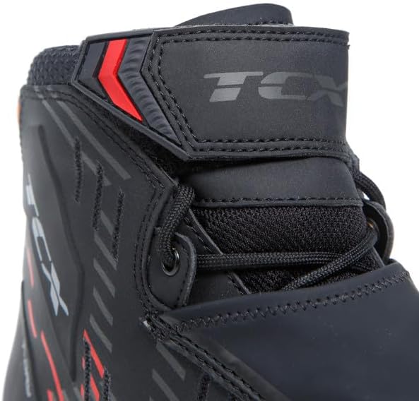TCX Herren R04d WaterproofHerren-Motorradschuhe, Wasserdicht Zertifiziert mit T-DRY-Membran, Schnürs