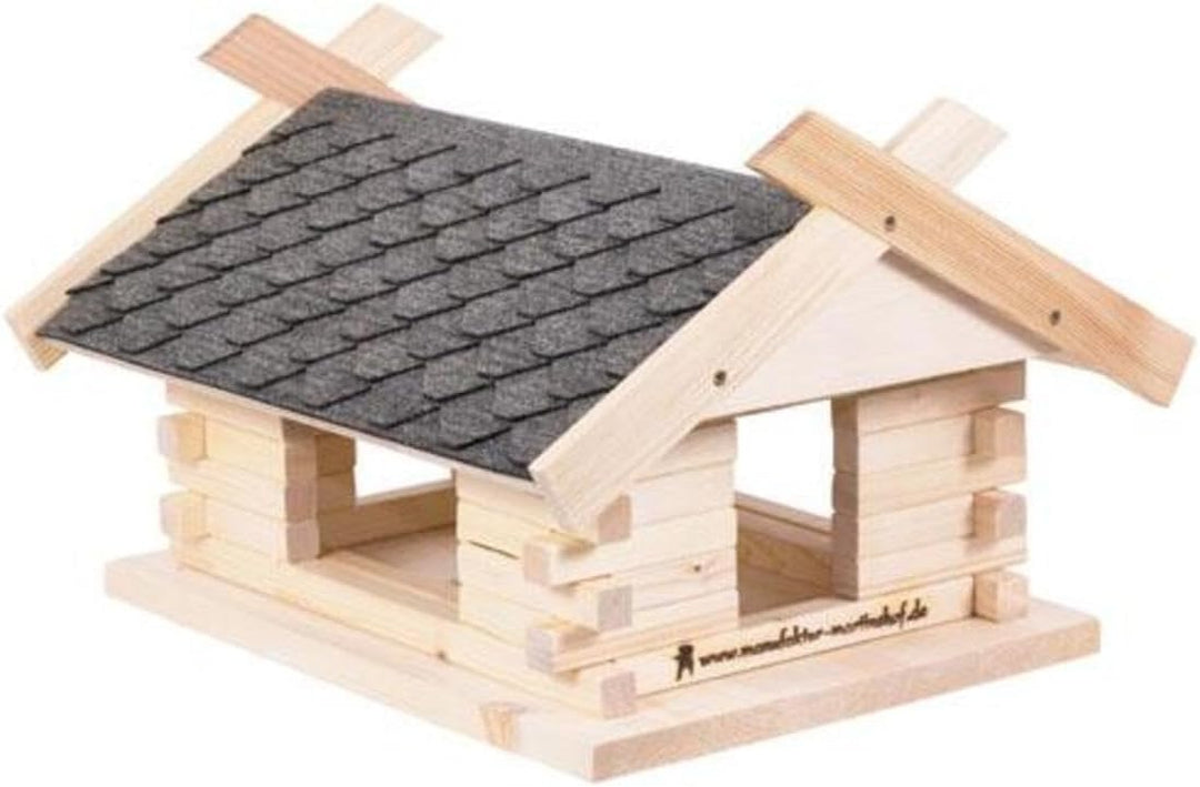 Vogelhaus Bausatz (gross), Schiefer grau Manufaktur Martinshof L: 44,00 cm B: 38,50 cm H: 28,50 cm V