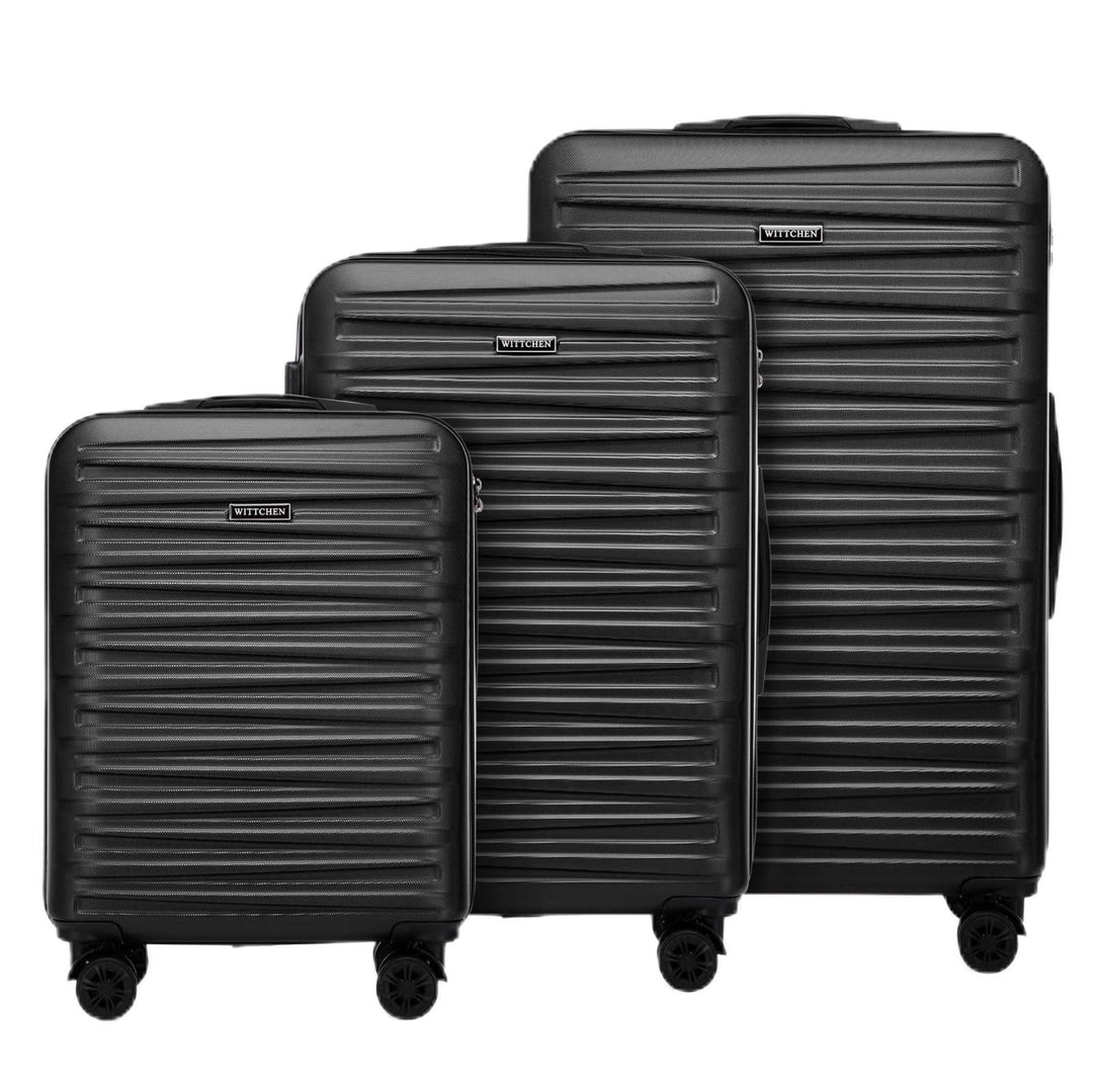 WITTCHEN Skyspeed Line Reisekoffer 3er Koffer-Set Rollkoffer Trolley Handgepäck Reisekofferset ABS H