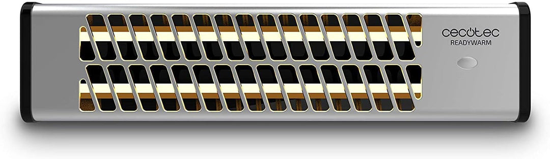 Cecotec Wandflachheizkörper aus Quarz Ready Warm 7000 Quartz Bath. 1200W, 2 Stufen, Für Badezimmer g