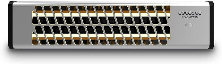 Cecotec Wandflachheizkörper aus Quarz Ready Warm 7000 Quartz Bath. 1200W, 2 Stufen, Für Badezimmer g