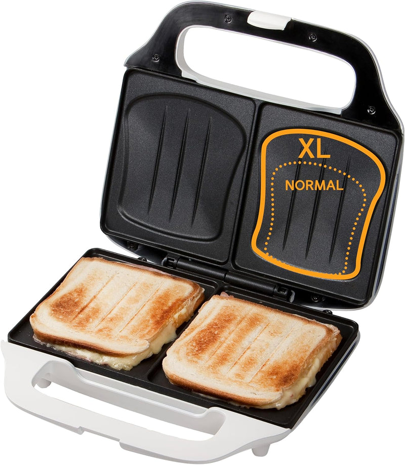 Domo DO9056C Sandwichmaker XL, 900 W, weiss