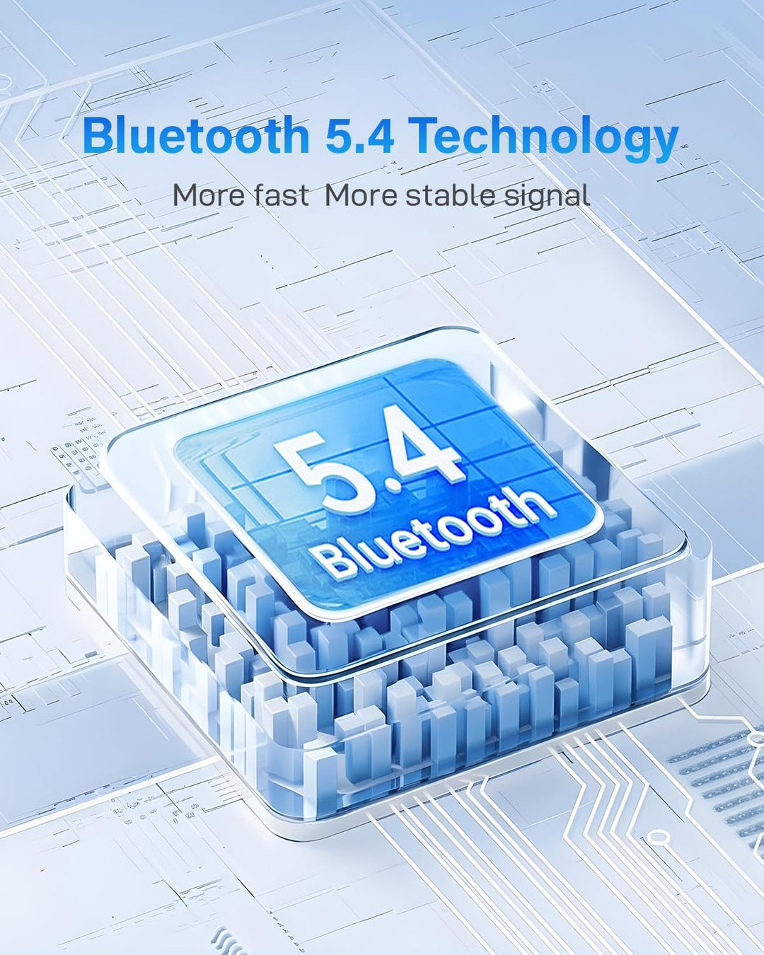 Sehawei Knochenschall Kopfhörer Bluetooth,2025 Upgrade Kopfhörer Kabellos 5.4 Bone Conduction Headph