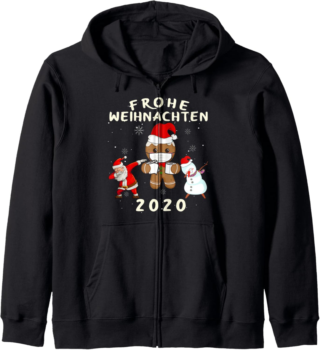 weihnachtsoutfit familie Herren Damen 2020 Geschenk Dab Mask Kapuzenjacke