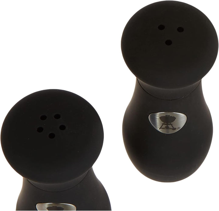 Weber Premium Salz & Pfefferstreuer (10cm Höhe), rutschfeste und schmutzabweisende Oberfläche, styli