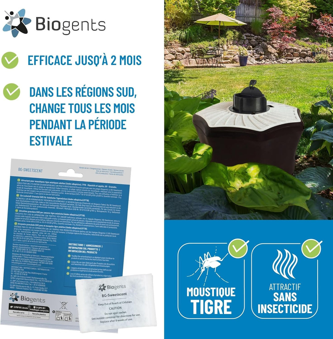 Biogents-Sweetscent Lockstoff (6 Monate Nachfüllpackung) 1 Stück Einzigartig, Einzigartig