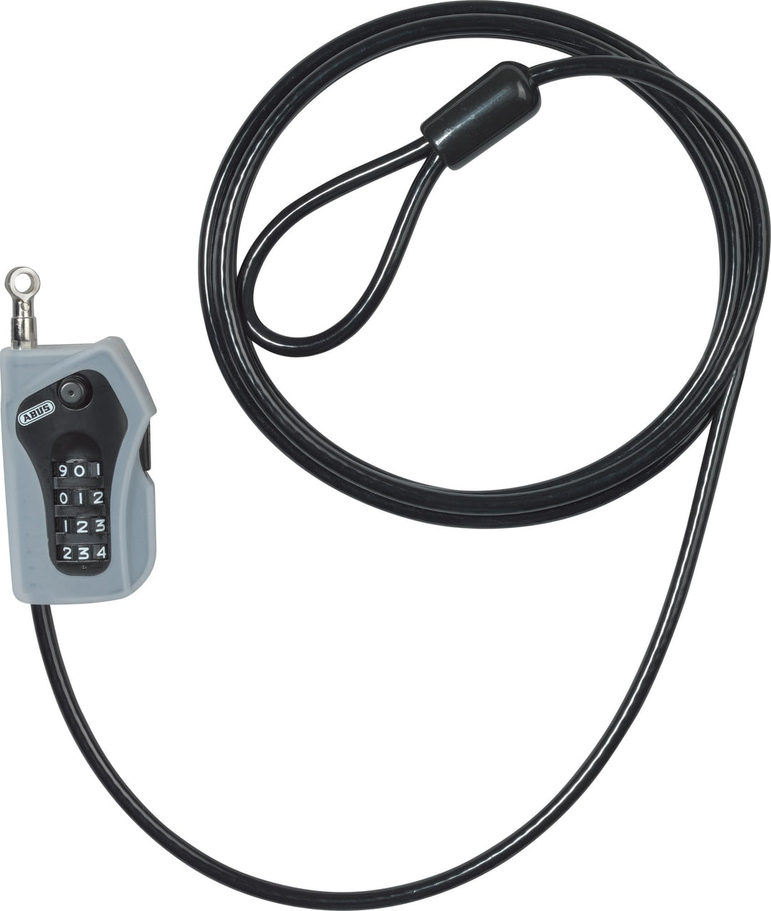 ABUS 52523 Kabelschloss, Schwarz, 200 cm, Schwarz