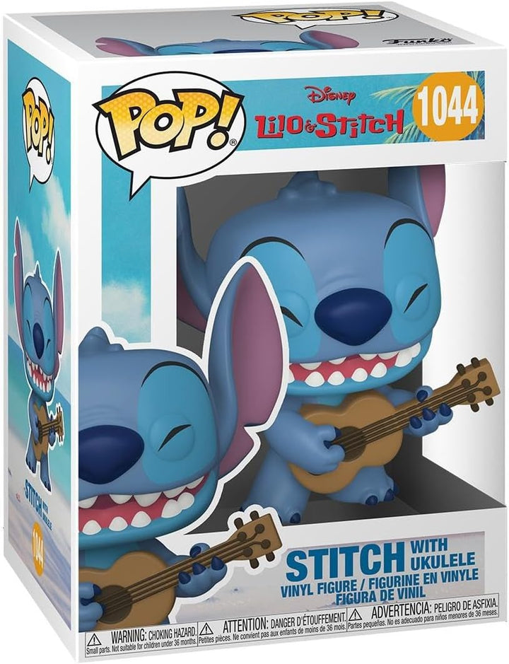Funko Pop! Disney: Stitch mit Ukulele - Lilo and Stitch & Pop! TV: Wednesday Addams - Vinyl-Sammelfi