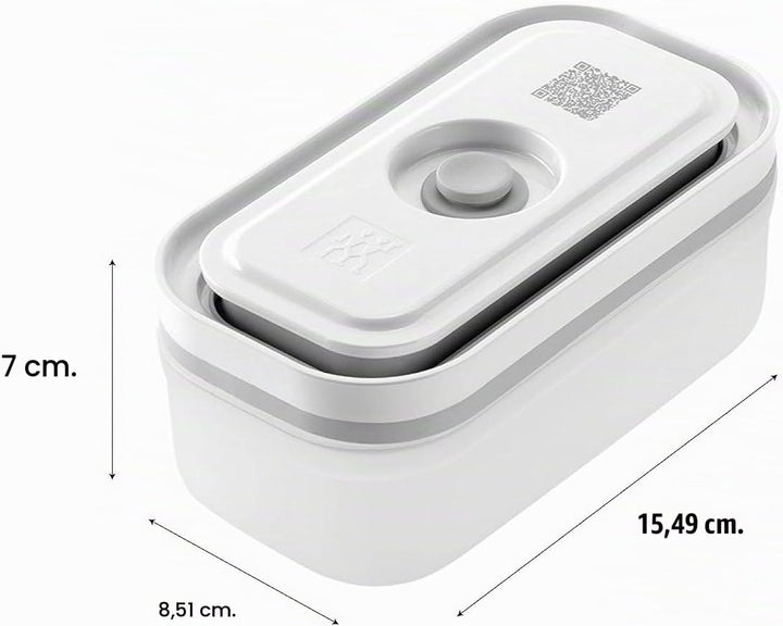 ZWILLING ZWILLING VAKUUM BOXSET, S/M/L / 3-TLG, KUNSTSTOFF, WEISS, Fresh &amp; Save, 19 x 5 cm