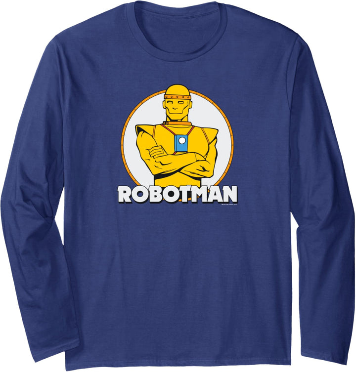 Justice League Robotman Langarmshirt