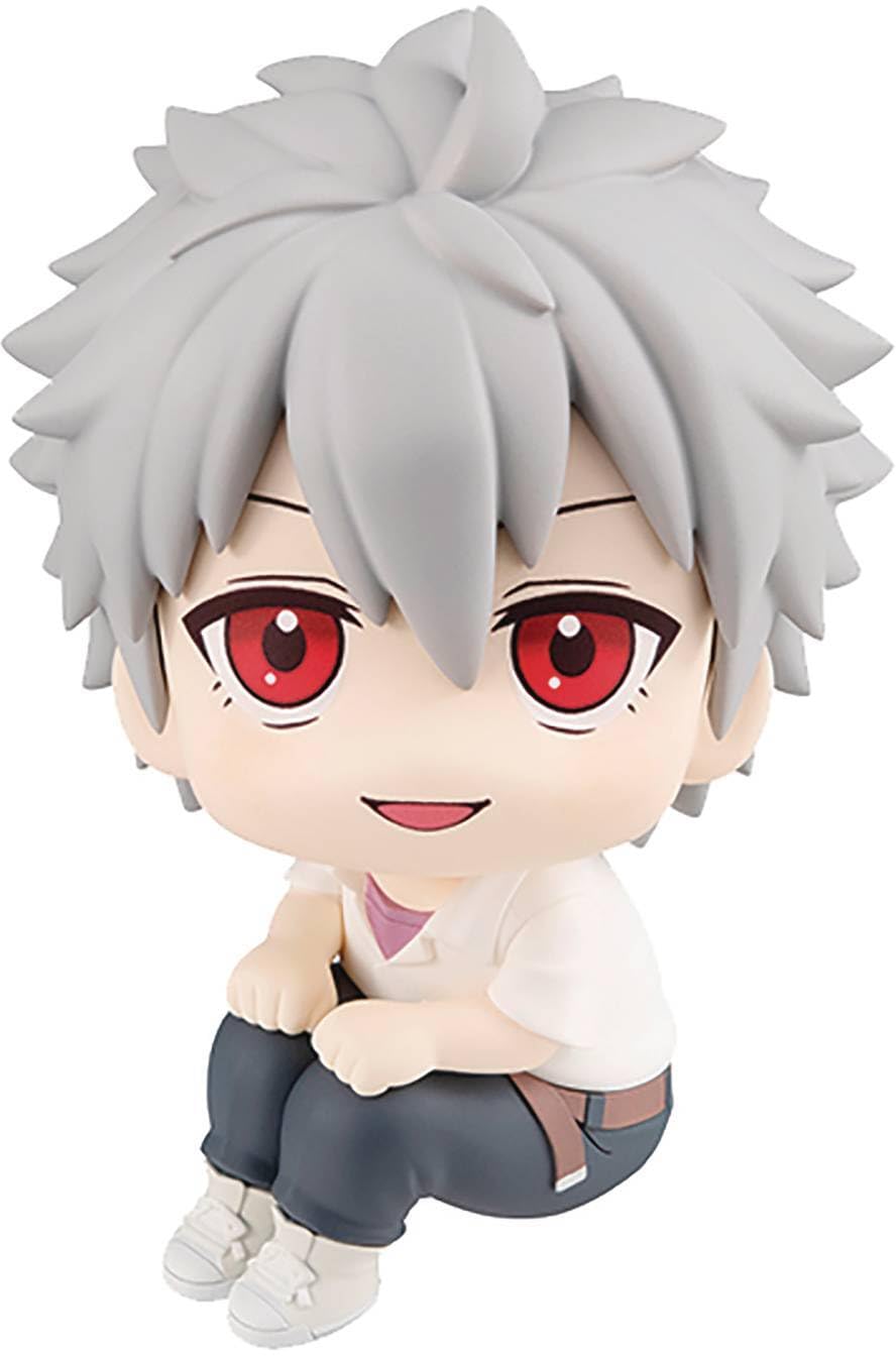 Megahouse Evangelion 3.0+1.0 Thrice Upon a Time Statuette PVC Look Up Kaworu Nagisa 11 cm