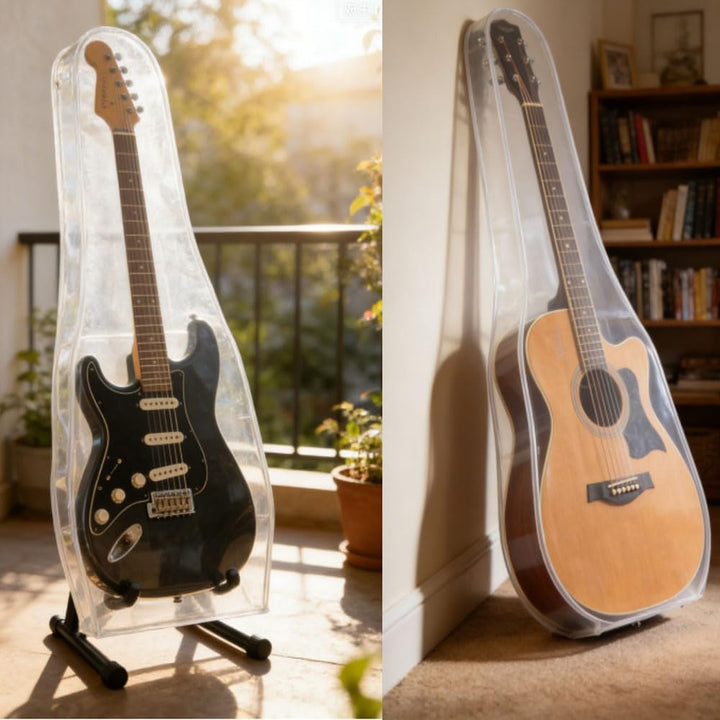 Gitarren-Staubschutz-Aufbewahrungstasche,staubdichte Beschichtung, Schutzhüllen für Akustikgitarren,