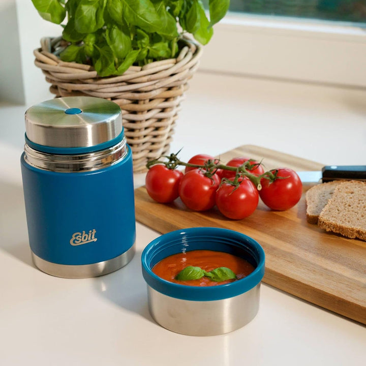 Esbit Sculptor Thermobehälter für Essen, mit personalisierter Gravur, Edelstahl, BPA-Frei, Schwarz,