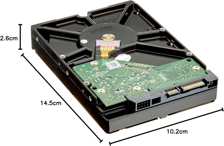 WD Red NAS WD20EFRX Interne Festplatte (2 TB, 8,9 cm (3,5 Zoll), SATA 6 GB/s, Puffer: 64 MB, für My