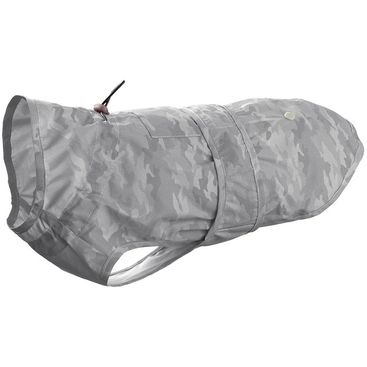 Hunde-Regenmantel Huka to go Farbe Silber, Grösse 55 silber 55, silber 55