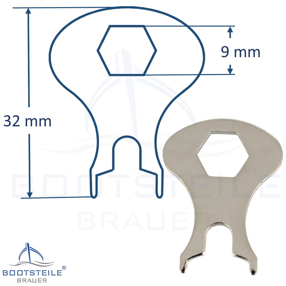 25 Stück LOXX® Oberteil Knopf mit grosser Griffkappe, Standardscheibe für Material bis 2,5 mm - Mess