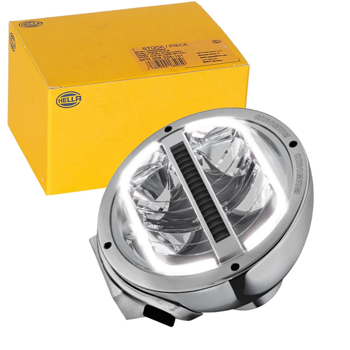 HELLA - LED-Fernscheinwerfer - Luminator LED - ECE-R7/ECE-R10/EMC/ECE-R112/E24 5919/E1 8 - 1F8 016 5