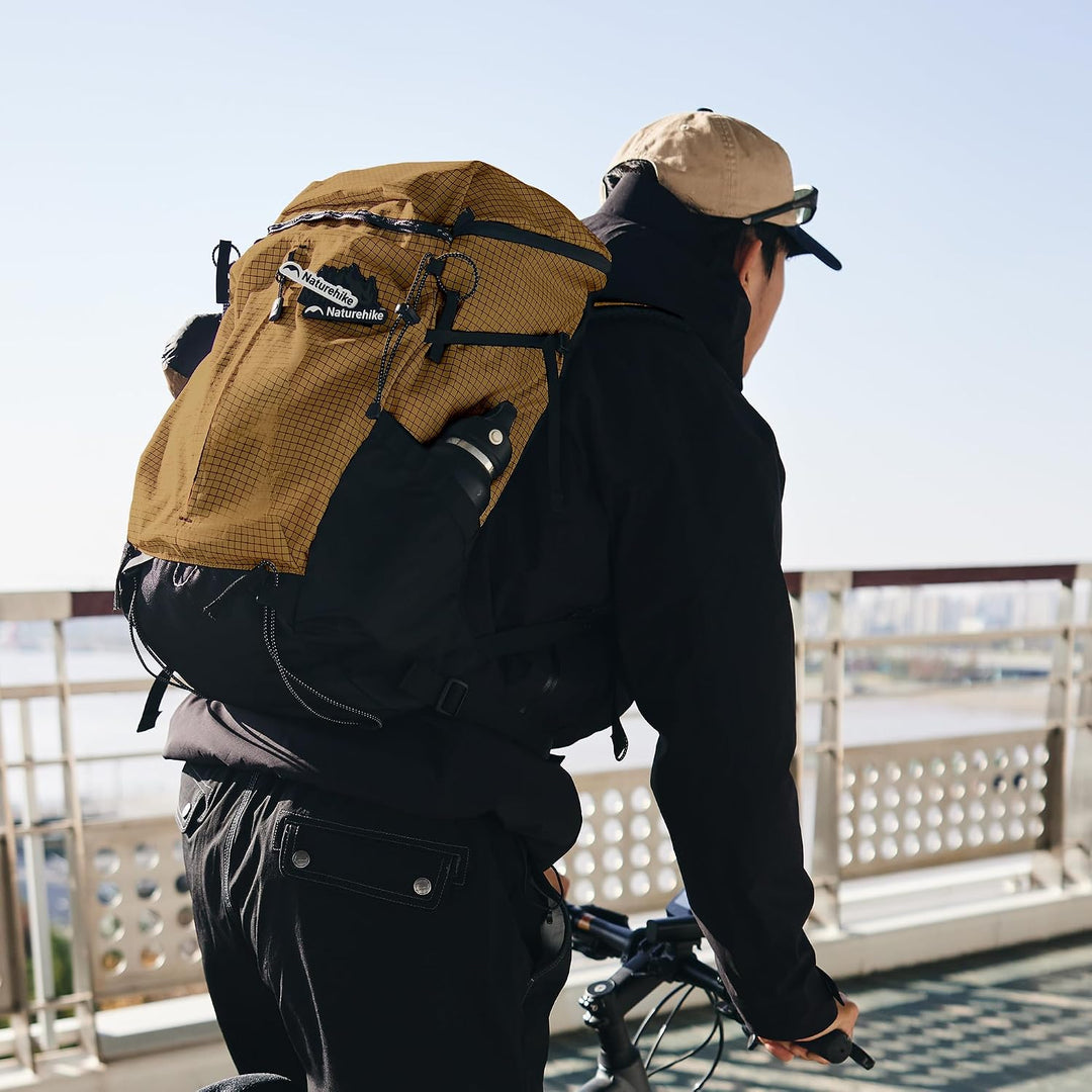 Naturehike Wanderrucksack 25L/35L Herren Damen Reiserucksack Wasserdichter Trekkingrucksäcke für Out