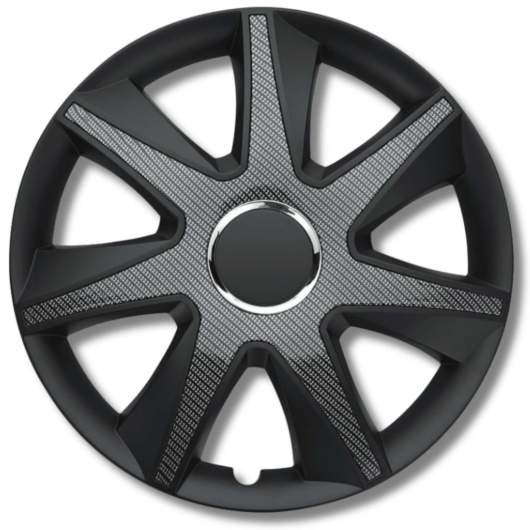 Albrecht automotive 49715 Radzierblende RUN Carbon Dark 15 Zoll, 1 Satz schwarz/carbon 15 Zoll Run,