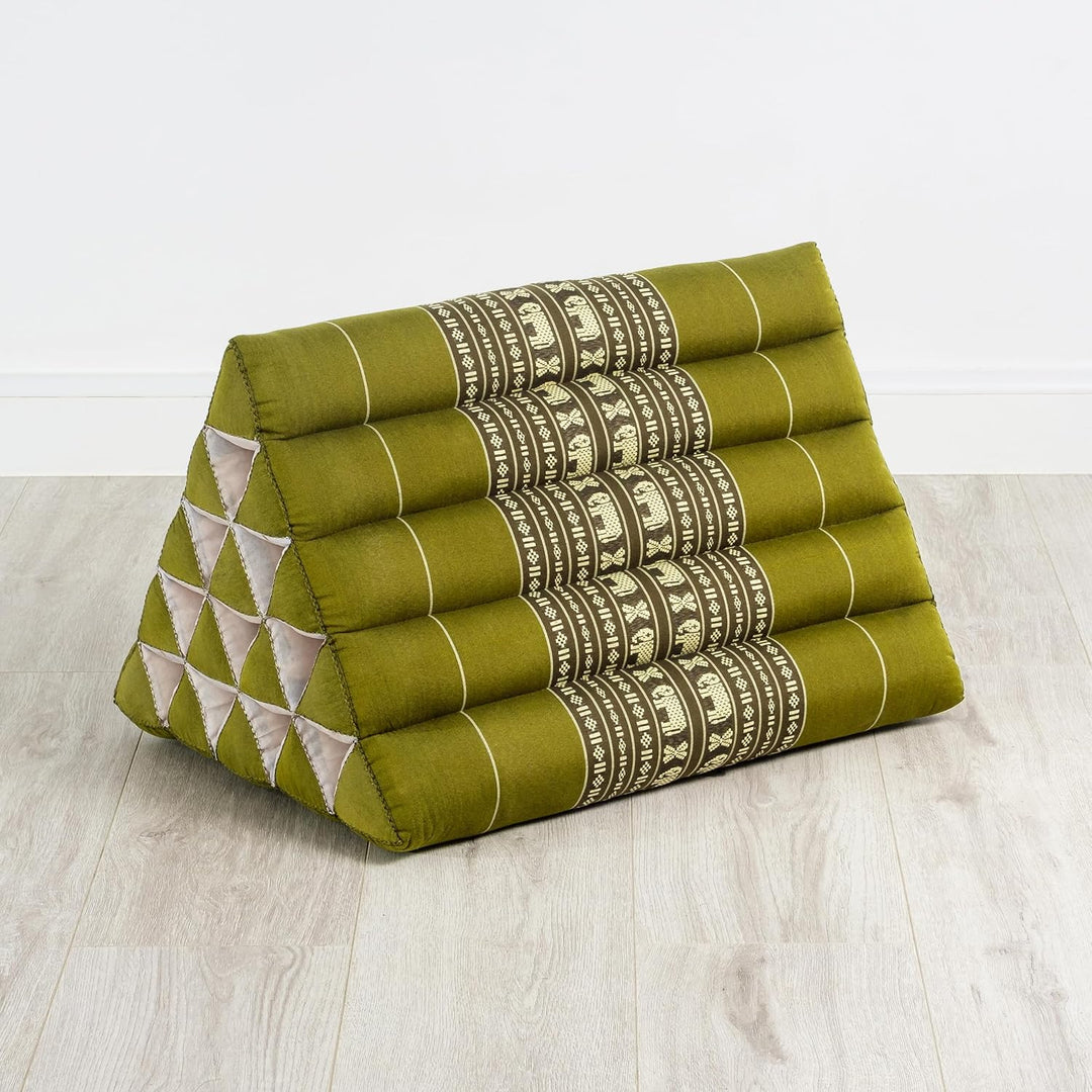 livasia Asia Rückenstützkissen extrahoch - 38x55x35cm - Dreieckskissen für Garten und Balkon, Keilki