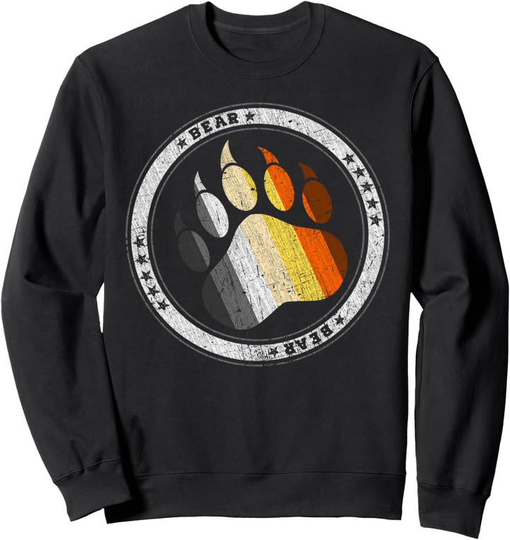 Bärentatze, Bear Community, Bär Gemeinschaft Gay Pride Bear Sweatshirt