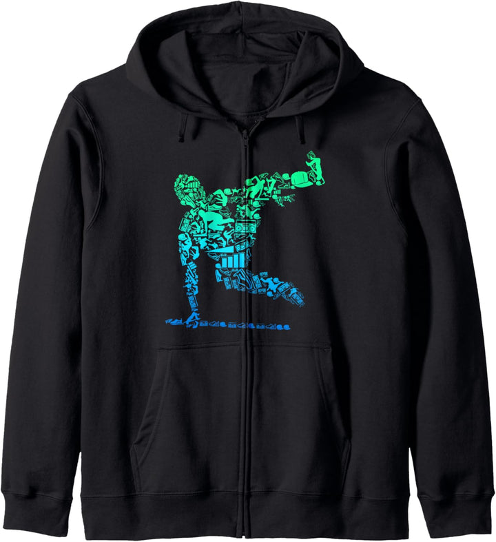 Parkour Parcouring Extremsportler Parcour Kinder & Jungen Kapuzenjacke