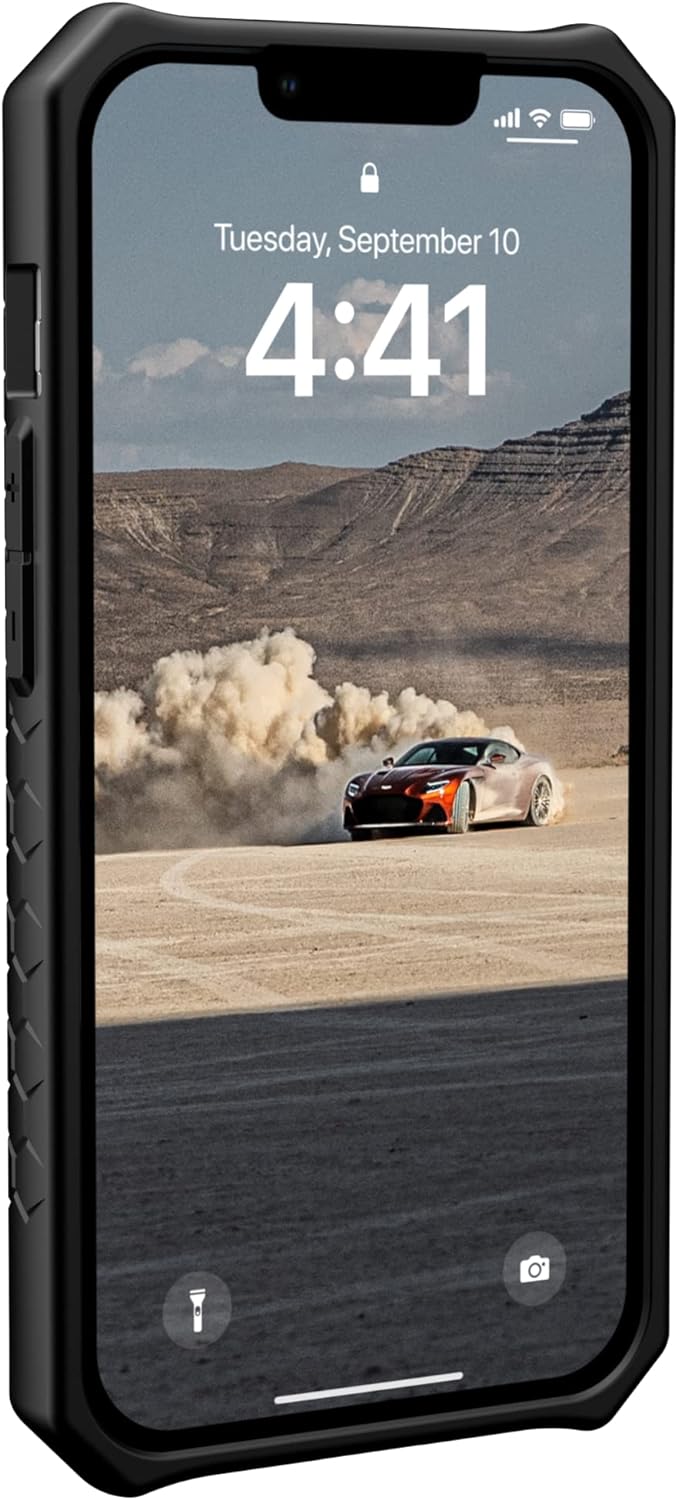 Urban Armor Gear UAG Monarch Schutzhülle kompatibel mit Apple iPhone 14 / iPhone 13 [Wireless Chargi
