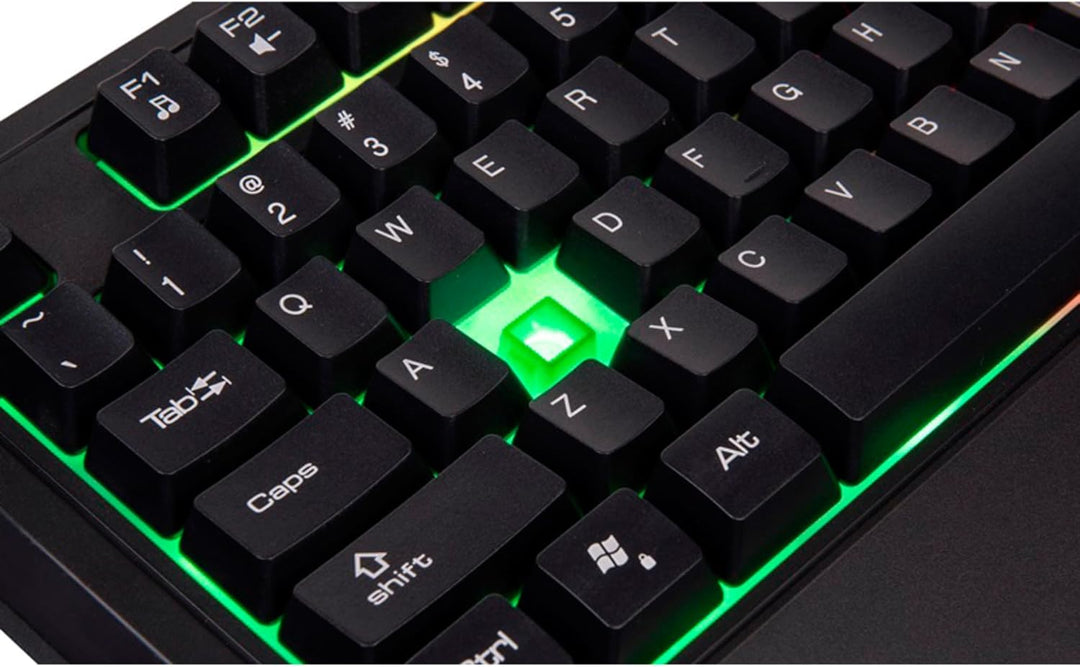Tt Esports/Thermaltake Challenger Combo RGB (GER) | Tastatur-Maus-Set | Ergonomisch | rechts-und lin