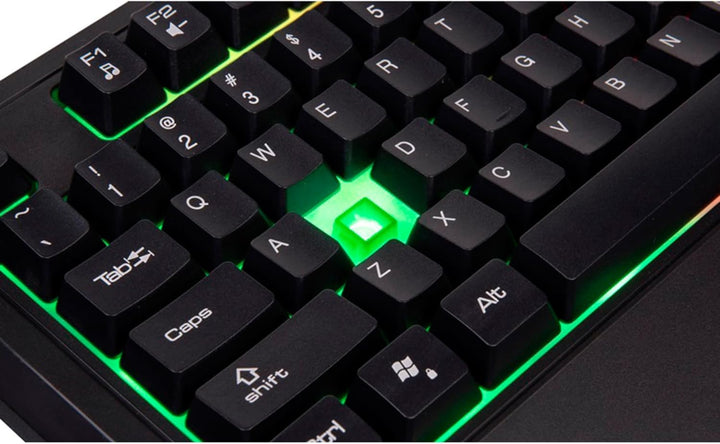Tt Esports/Thermaltake Challenger Combo RGB (GER) | Tastatur-Maus-Set | Ergonomisch | rechts-und lin