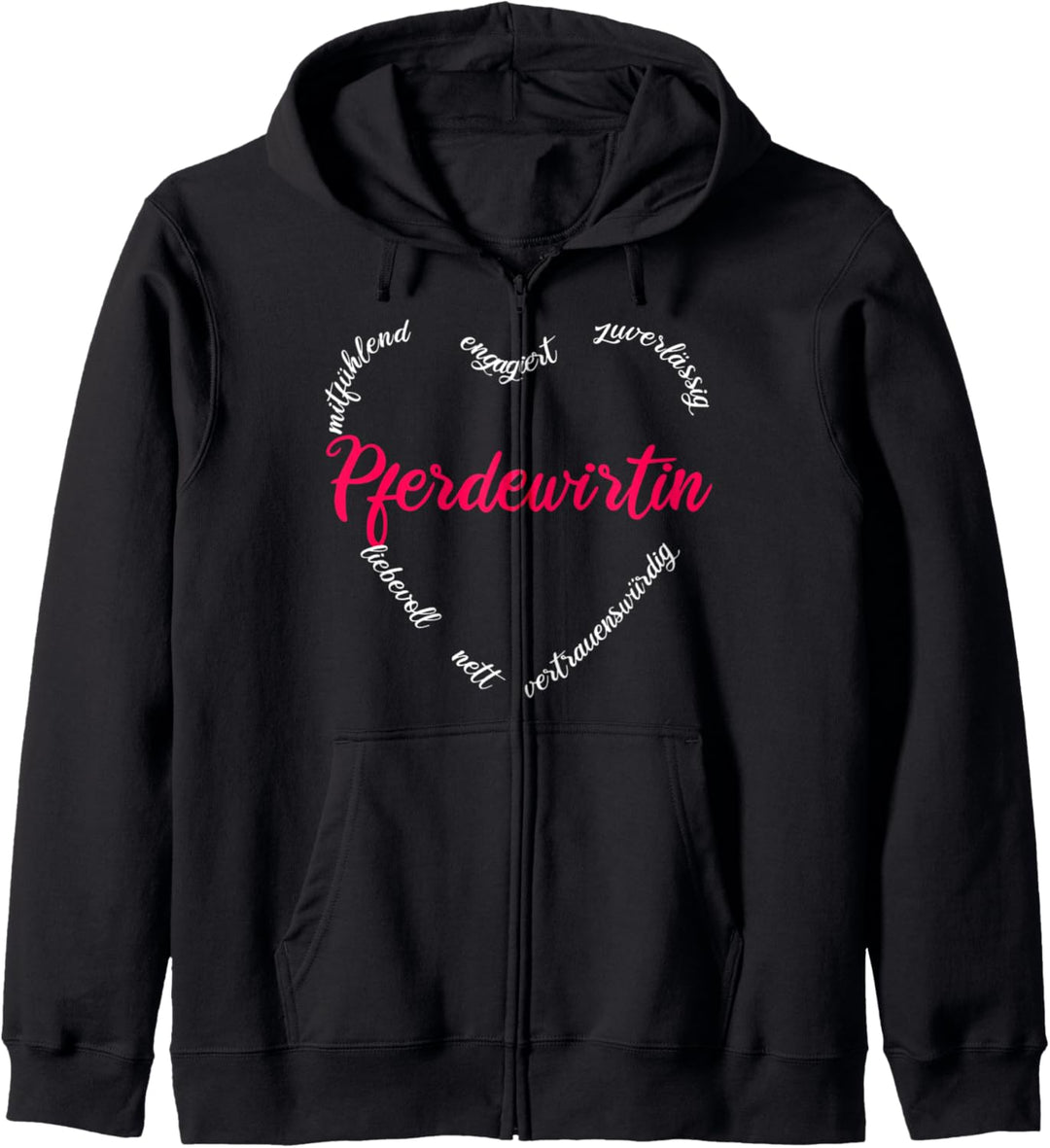 Pferdewirtin Beruf Pferdewirt Frauen Geschenk Kapuzenjacke