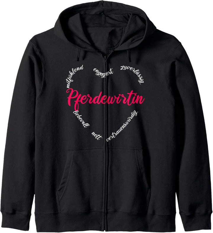 Pferdewirtin Beruf Pferdewirt Frauen Geschenk Kapuzenjacke