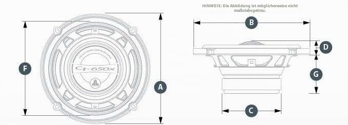 JL Audio C1-650X - 16cm Koax Lautsprecher