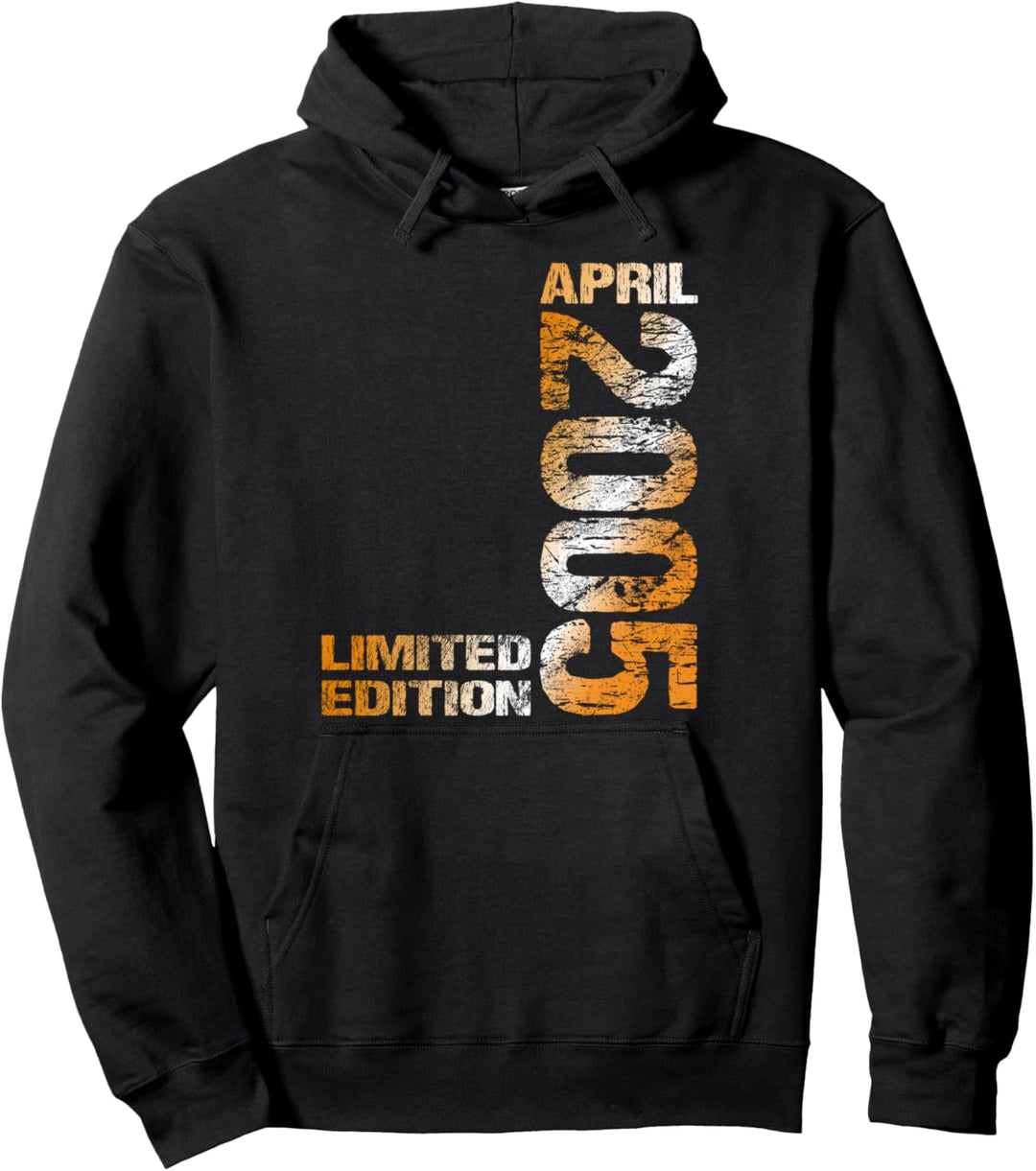 April 2005 Mann Frau 18. Geburtstag Limited Edition 18 Pullover Hoodie