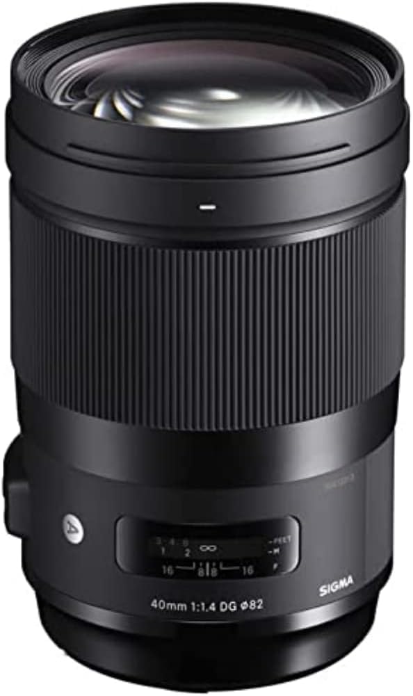 Sigma 40mm F1,4 DG HSM Art Objektiv für Sony-E Objektivbajonett für Sony-E Single, für Sony-E Single